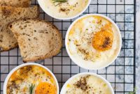 How to Make Shirred Eggs: Baked Egg Recipe
