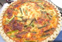 Savory Lobster, Asparagus and Gruyere Quiche Recipe