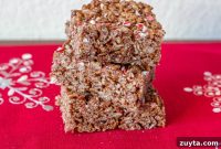 Chocolate Peppermint Rice Krispie Treats Recipe