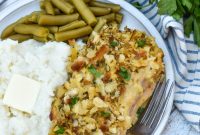Slow Cooker Chicken Cordon Bleu Recipe with Ham and Swiss