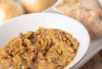 Authentic Creamy Roasted Eggplant Dip: Baba Ganoush Recipe