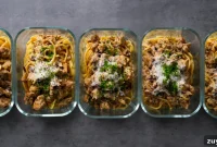 High-Protein Chicken and Mushroom Pasta