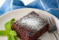Gluten-Free Chocolate Cake with Raspberry Sauce