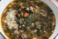 One-Pot White Bean and Sausage Soup