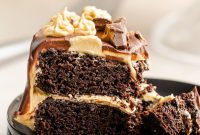 Decadent Chocolate Peanut Butter Cake Recipe