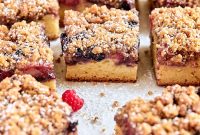 Mixed Berry Coffee Cake Recipe with Streusel Topping