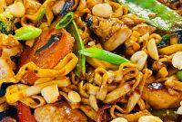Blackstone Griddle Peanut Chicken Stir Fry Recipe