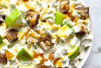 Snickers Salad Recipe: Creamy No-Bake Dessert with Apples