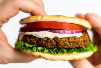 Crispy Falafel Burgers with Creamy Tahini Sauce