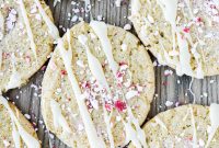 White Chocolate Peppermint Icebox Cookies Recipe