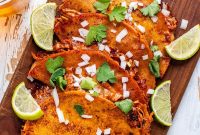 Chicken Birria Tacos Recipe with Consommé