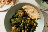 Creamy Chicken Saag with Spinach