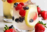 White Sangria Recipe with Citrus and Fresh Berries