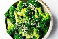 Korean Sesame Broccoli Salad Recipe