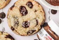 Nutella-Stuffed Chocolate Chip Cookies Recipe