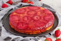 Caramelized Plum Upside-Down Cake Recipe