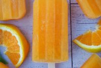 Homemade Orange Popsicles Recipe