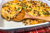Creamy Ranch Chicken and Pasta Casserole