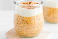 Creamy Pumpkin Pie Overnight Oats Recipe