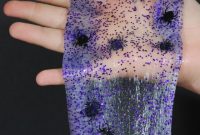 DIY Halloween Spider Slime Using Glue