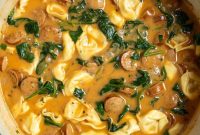 Creamy Cajun Tortellini Soup Recipe