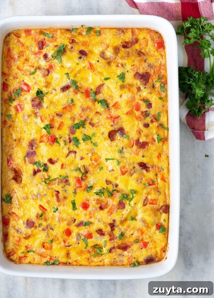 How to Make Shirred Eggs: Baked Egg Recipe 5 Potato breakfast casserole with bacon.