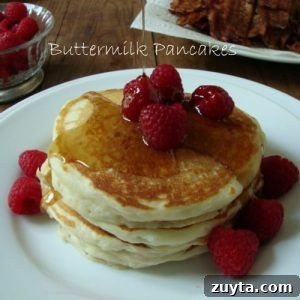 Vanilla French Toast with Homemade Strawberry Syrup 10 Light and Fluffy Buttermilk Pancakes