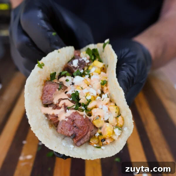 How to Make Marinated Steak Tacos 7 Steak Tacos with Corn Salad