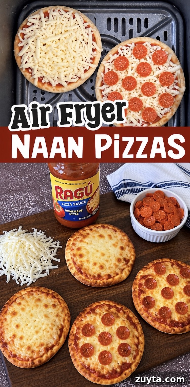 13 Pepperoni Dinner Recipes to Make Tonight 11 Delicious Pepperoni Pizzas made in less than 5 minutes in your air fryer! Naan rounds make for the perfect little pizza crusts, making dinner time fast and easy to make for your kids. This yummy pepperoni dinner is idea for busy casual weeknight meals at home.