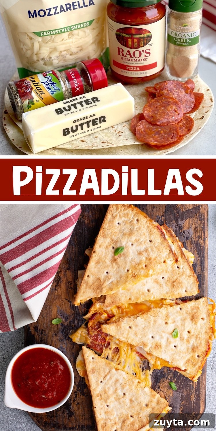 13 Pepperoni Dinner Recipes to Make Tonight 5 If you're looking for quick kid friendly dinners to make for your picky eaters, try these pizzadillas! A creative and tasty meal that your kids won't complain about made with just a handful of cheap ingredients. Load them up with yummy pizza toppings such as pepperoni and olives.