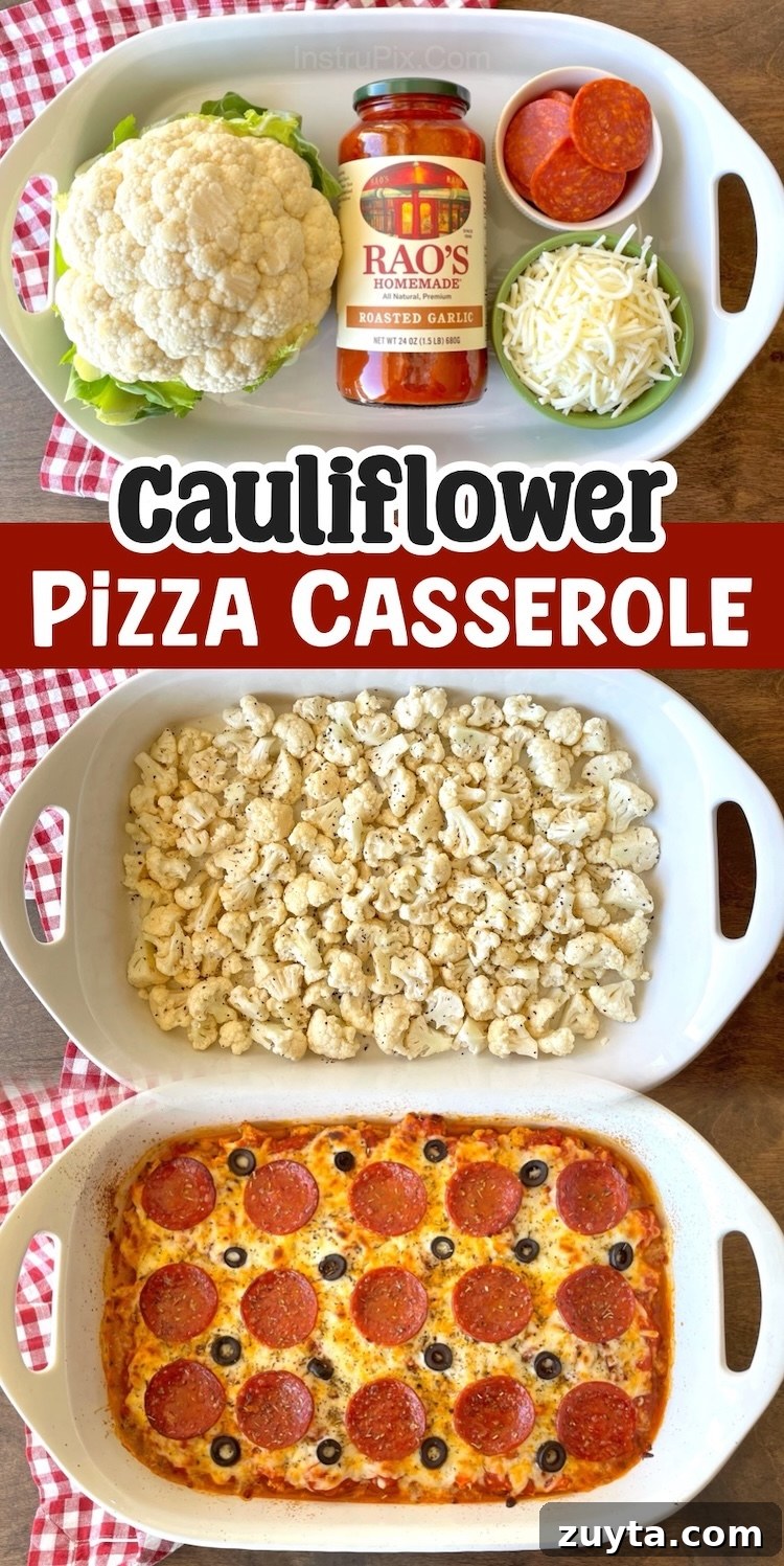 13 Pepperoni Dinner Recipes to Make Tonight 9 Easy and delicious ways to make dinner with pepperoni outside of a boring pizza! This healthy cauliflower recipe is low carb, easy to make, and family friendly. Made with just a few ingredients, this versatile dinner can be thrown together in just one dish.