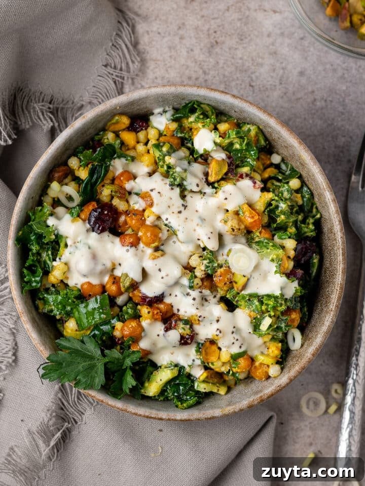 small bowl of salad with dresing