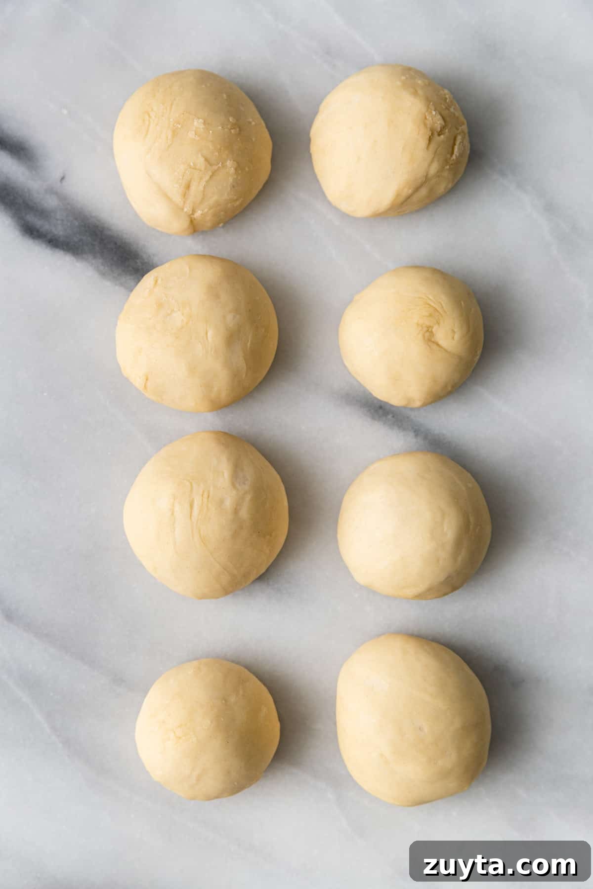 How to Make Naan at Home: Authentic Indian Flatbread 9 risen naan dough balls