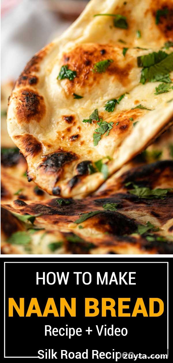 How to Make Naan at Home: Authentic Indian Flatbread 15 titled image (and shown): how to make naan bread recipe + video