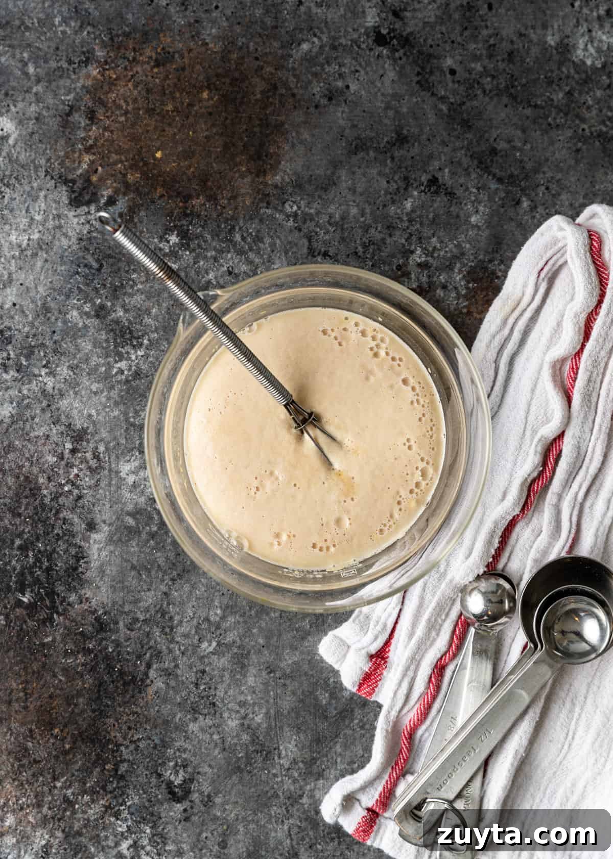 How to Make Naan at Home: Authentic Indian Flatbread 5 activated, foamy yeast