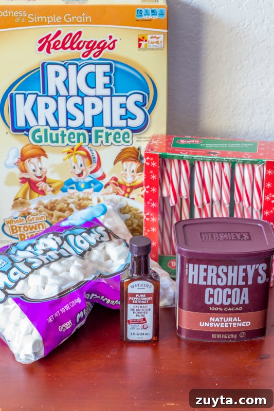 Chocolate Peppermint Rice Krispies Treats...perfect for the holidays! {and they're allergy friendly too} Chocolate Peppermint Rice Krispies Treats...perfect for the holidays! {and they're allergy friendly too}