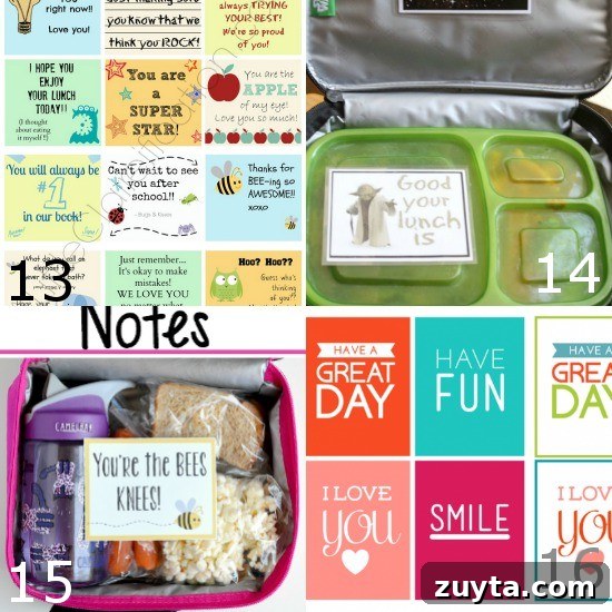 Printable Lunchbox Notes to Brighten Kids' Day 6 Free Printable Lunch Box Notes for Kids - Add a special, personal touch to your child's lunch to remind them you're thinking of them with these free Printable Lunchbox Notes for Kids.