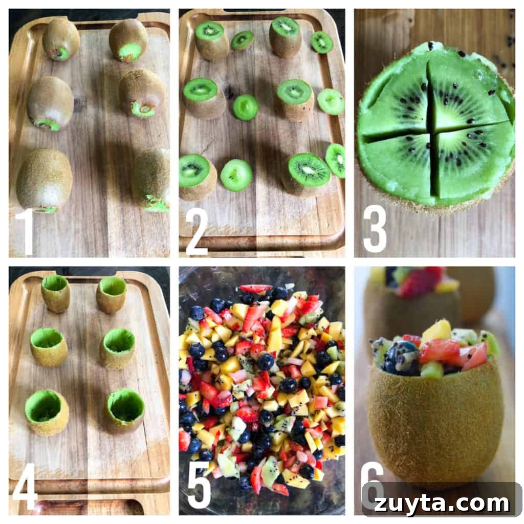 Tropical Fruit Salad in Kiwi Cups Recipe 4 img 1326 4