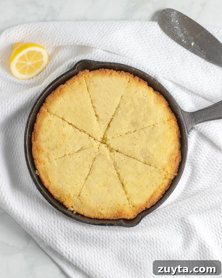 Keto Lemon Skillet Cake Recipe with Zesty Glaze 6 Keto Lemon Skillet Cake