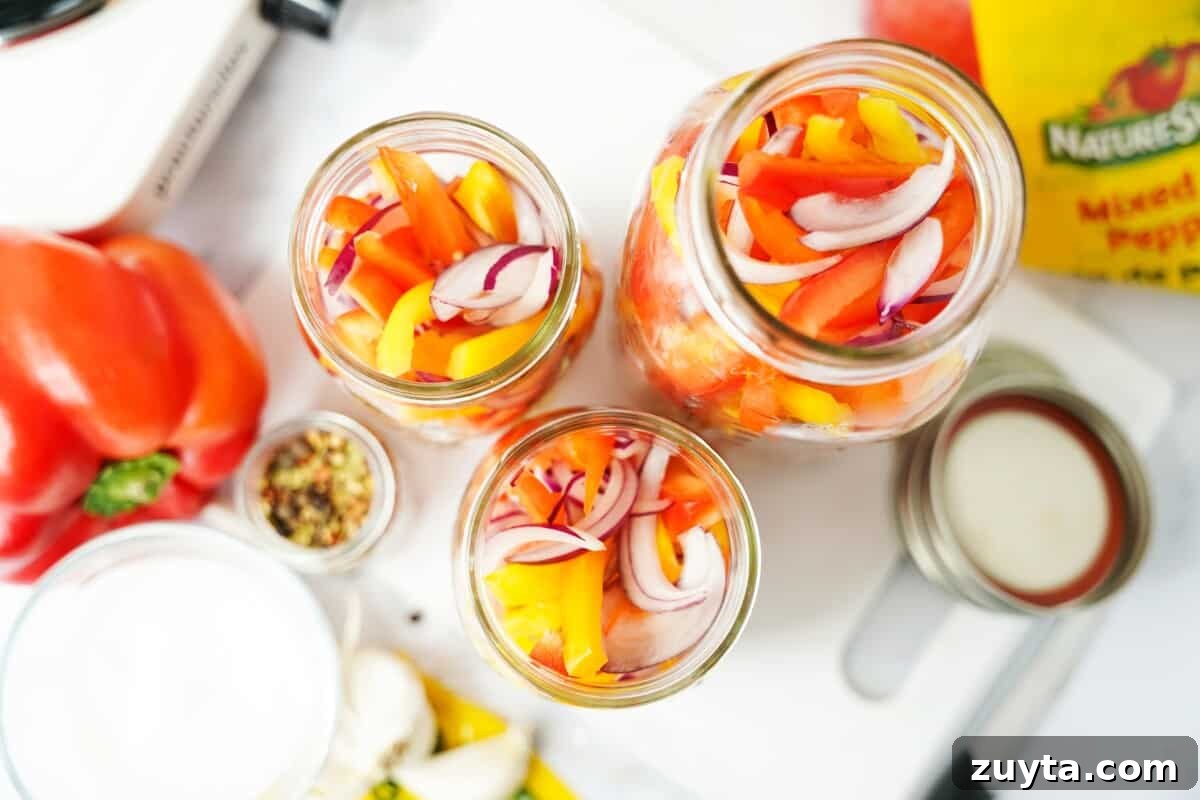 How to Make Tangy Pickled Bell Peppers at Home 6 Step 3