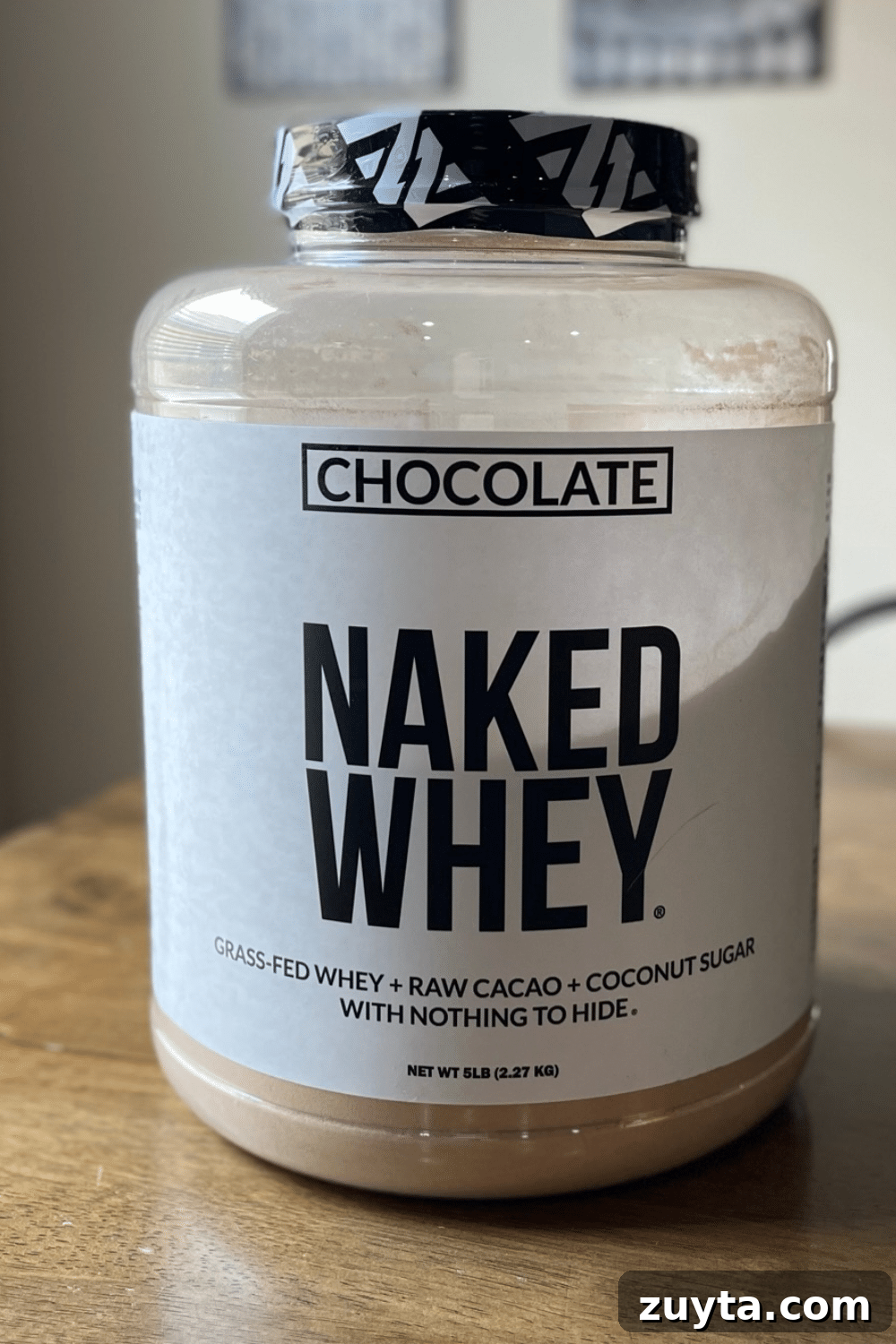 Naked Nutrition Review: Top 3 Protein Powders Compared 3 Naked Nutrition's rich and delicious chocolate whey protein powder, perfect for a post-workout boost