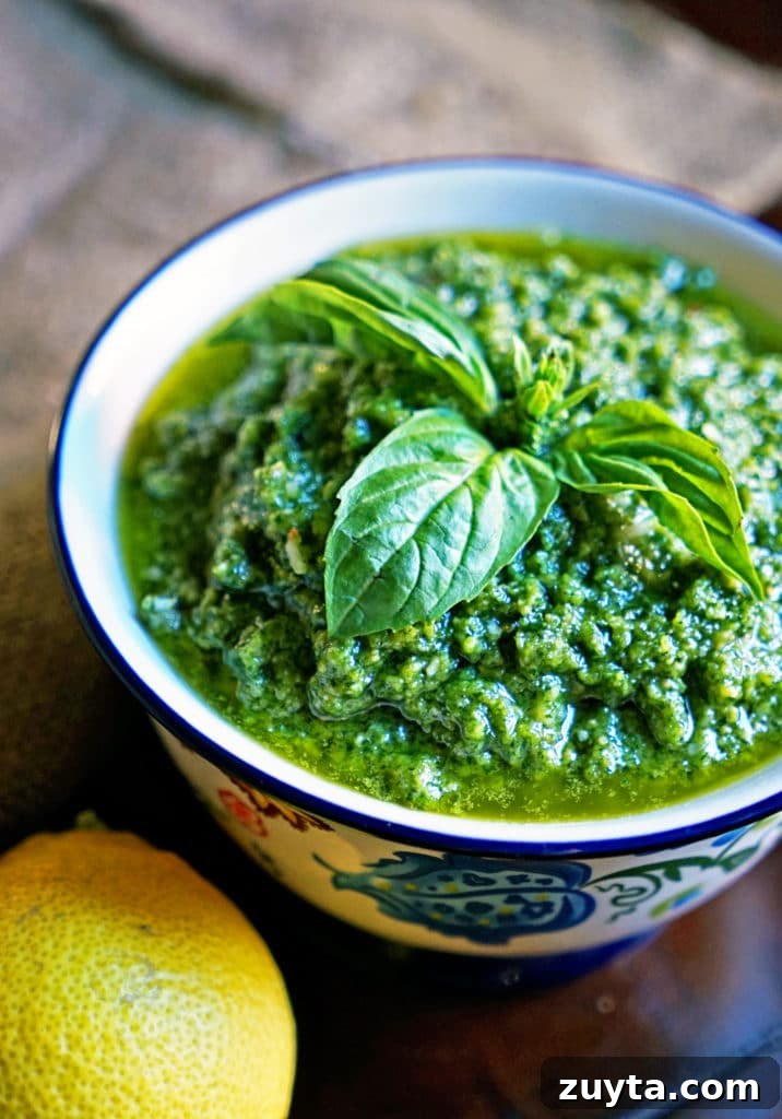 Creamy Lemon Cashew Pesto Recipe 6 Lemon Cashew Pesto5