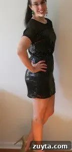 Please pardon the winter-pale, minimal makeup, ponytail, and weird cropping. This was taken using a self timer and tripod that wouldn’t hold my camera with lens properly to take a vertical photo. The point is, I can now wear this dress in public and look cute.