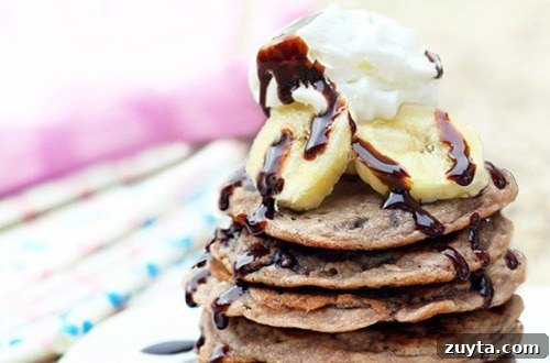 Nutritious Banana Recipes for Breakfast, Snacks and Desserts 9 banana pancakes