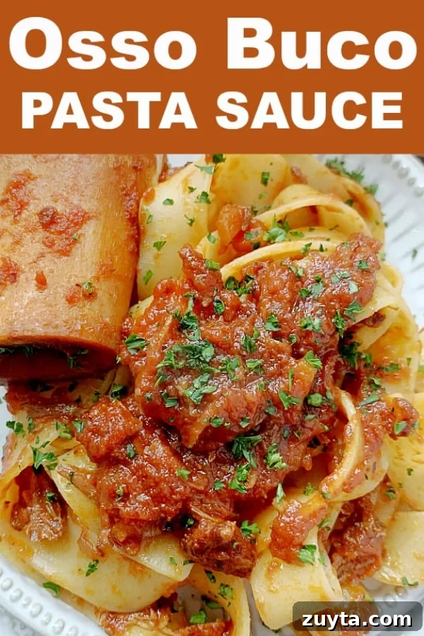 Slow Cooker Osso Buco Ragu Recipe 4 Osso Buco Slow Cooker Ragu #ad #ohiobeef #veal #pastasauce