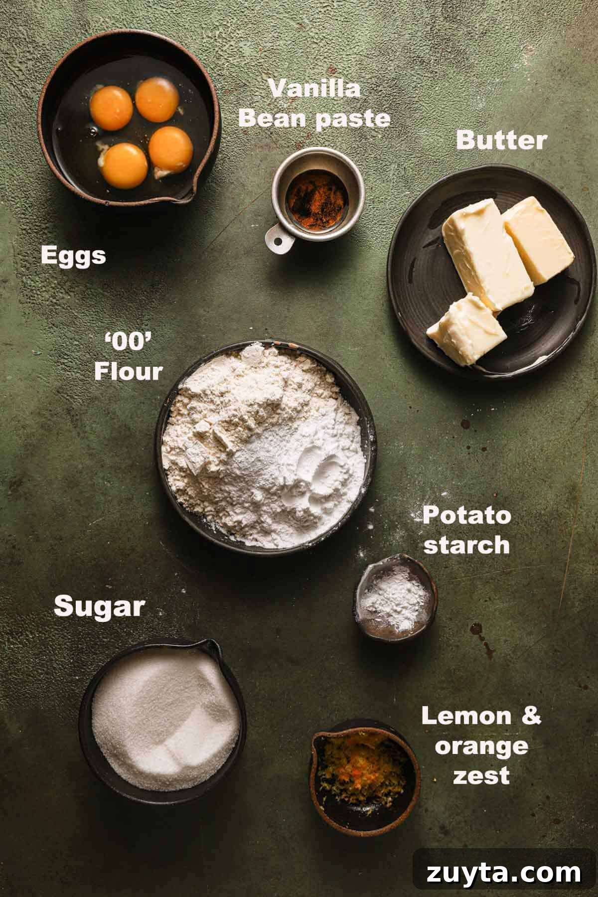 Paradise Cake: Classic Italian Torta Paradiso Recipe 3 ingredients to make italian paradise cake