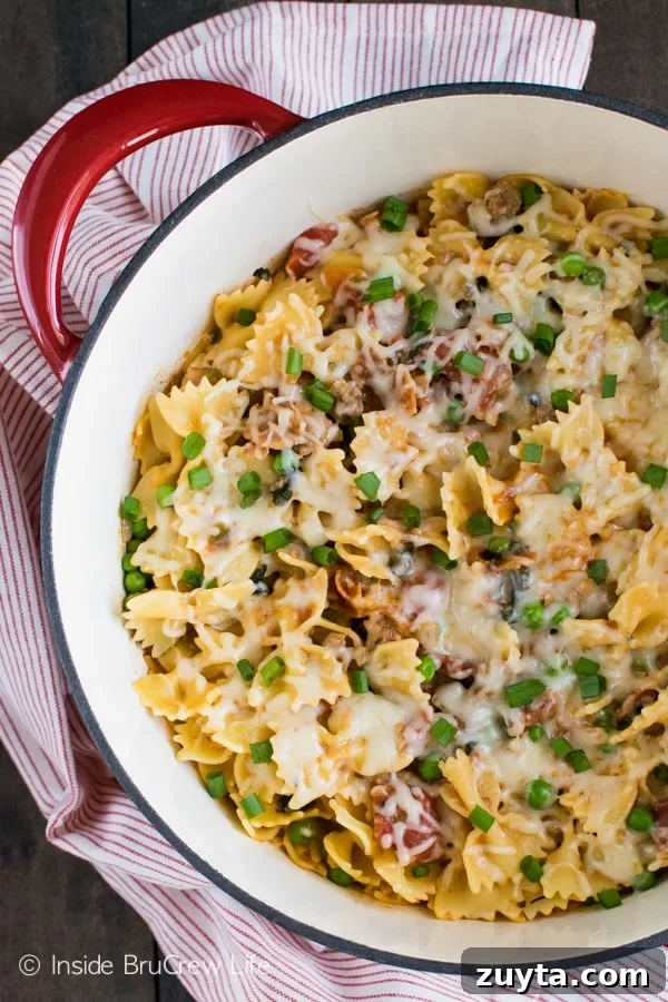 Cheesy Italian Pasta