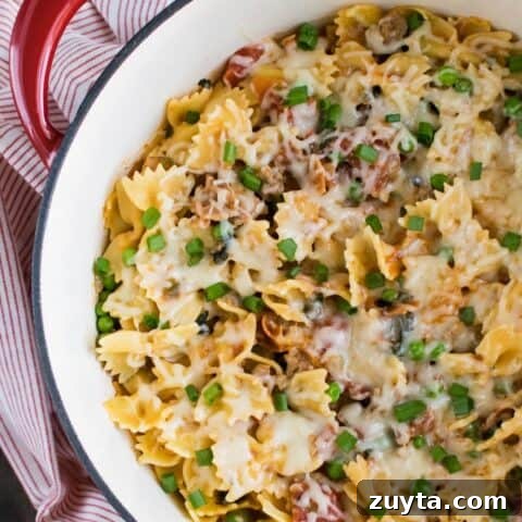 Cheesy Italian Pasta