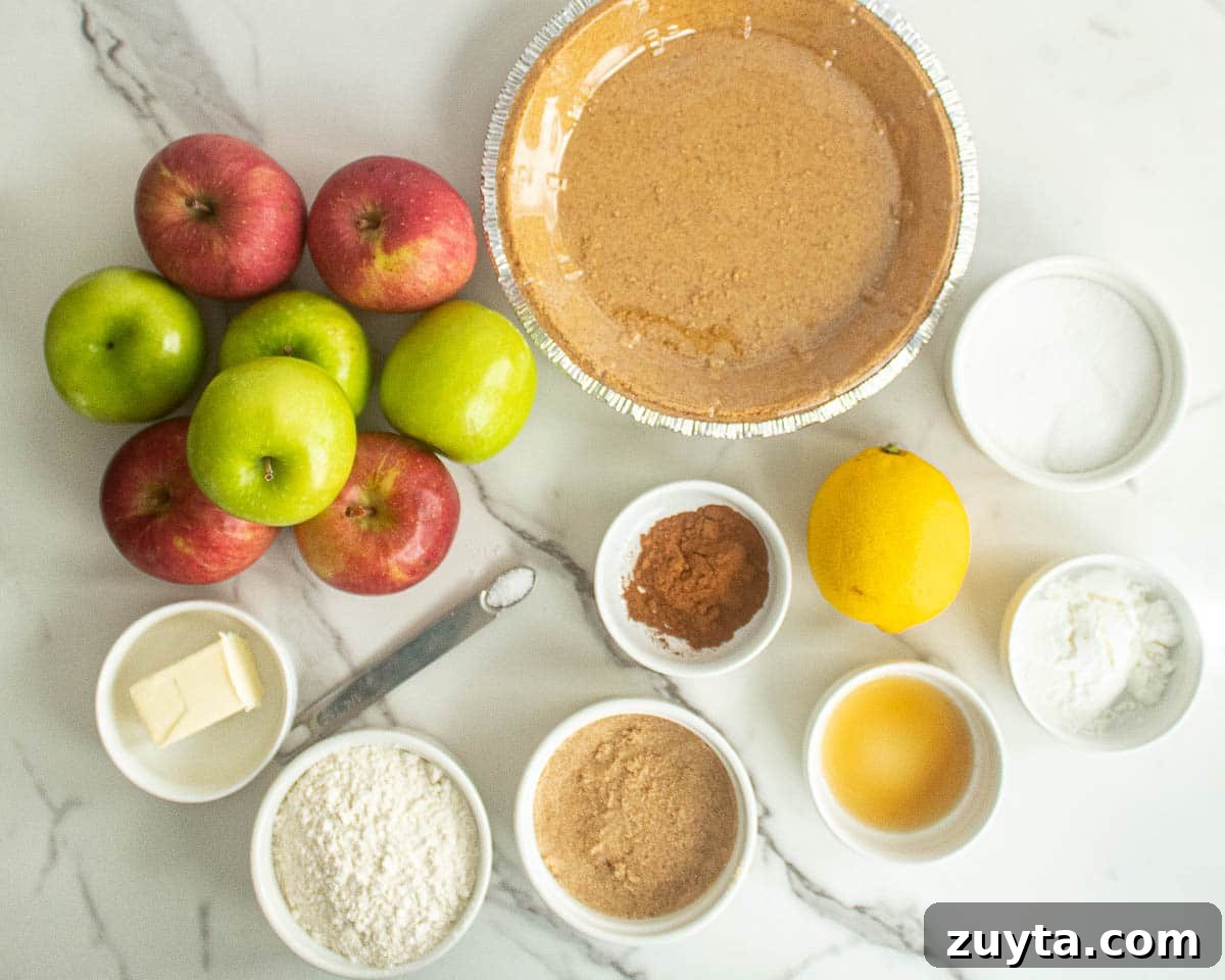 fruit pies with graham cracker crust ingredients