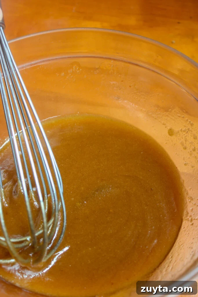 Mixing cookie dough
